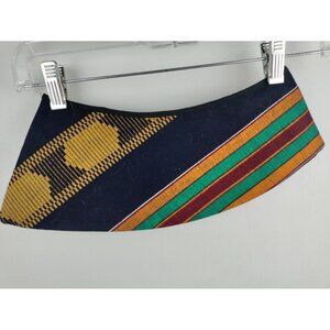 NEW Kacy World Colors Positive People African Collar Textile